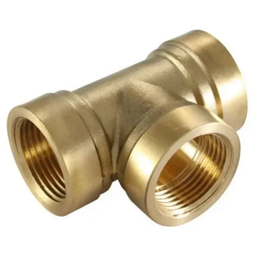 Copper Female Threaded Tee Fittings Manufacturer in India