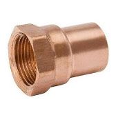 Copper Female Threaded Adaptor Fittings For Home Decoration Manufacturer in India