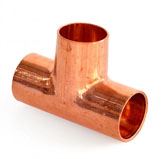 Copper Plumbing Tee Fittings Manufacturer in India