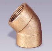 Copper Threaded Elbow Fittings Manufacturer in India