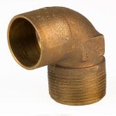 Copper Female Threaded Elbow Fittings For Home Decoration Manufacturer in India