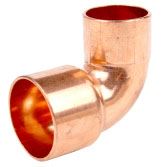 Copper Reducing Elbow Fittings For Home Decoration Manufacturer in India