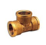 Copper Female Threaded Tee Fittings For Home Decoration Manufacturer in India
