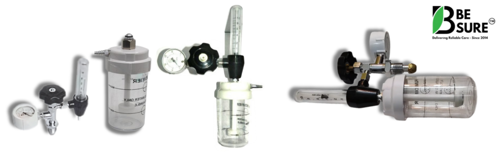 FA Valve with BPC Flowmeter and Humidifier Bottle