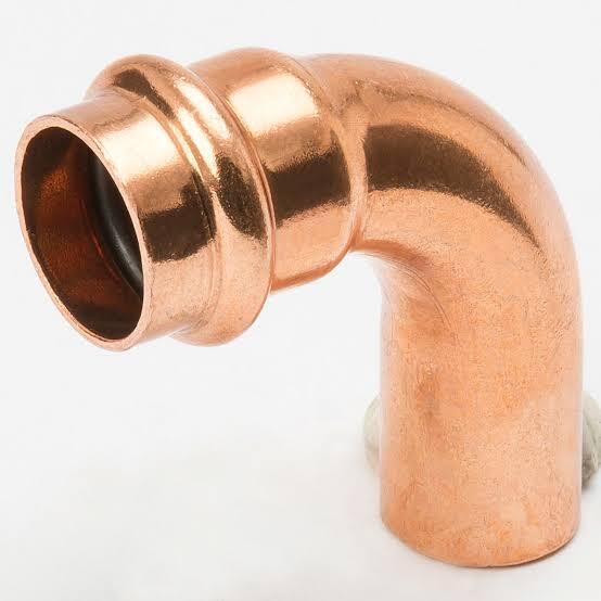 Copper Elbow Fitting