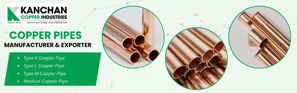 Copper Pipes Manufacturer and Exporter in Canada