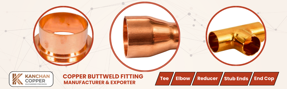 Copper Buttweld Fittings Manufacturer & Exporter in Canada