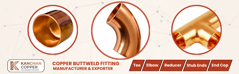 Copper Buttweld Fittings Manufacturer & Exporter in Oman