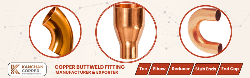 Copper Buttweld Fittings Manufacturer & Exporter in Qatar