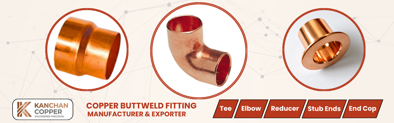 Copper Buttweld Fittings Manufacturer & Exporter in Saudi Arabia